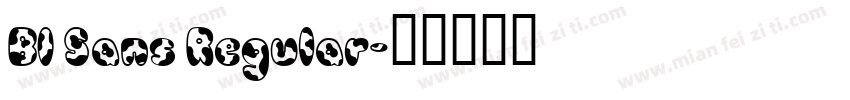 BI Sans Regular字体转换